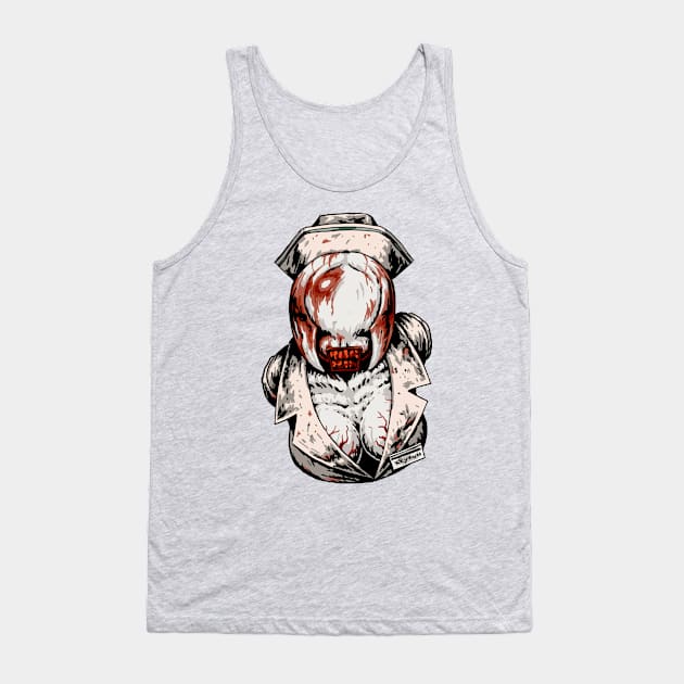 Silent Hill 2 Bubble Head Nurse (PS2) Tank Top by SerhiyKrykun